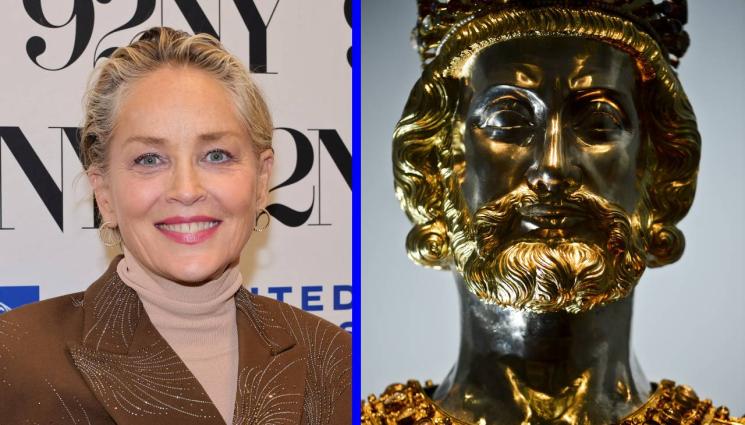 Шарън Стоун - ИЗНЕНАДА: Шарън Стоун наследница на Карл Велики!