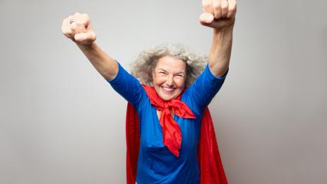 баба супермен