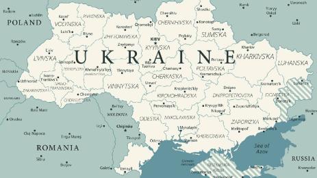 карта Украйна