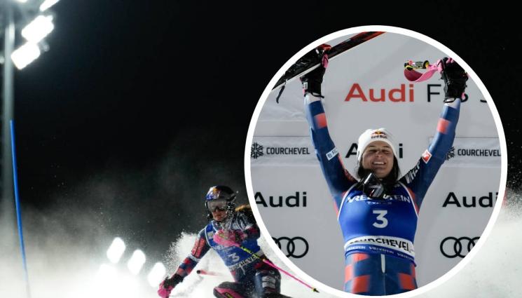 Зринка Лютич ски Световна купа - Хърватка си подари на патерица за ЧРД трета победа в слалома за Световната купа