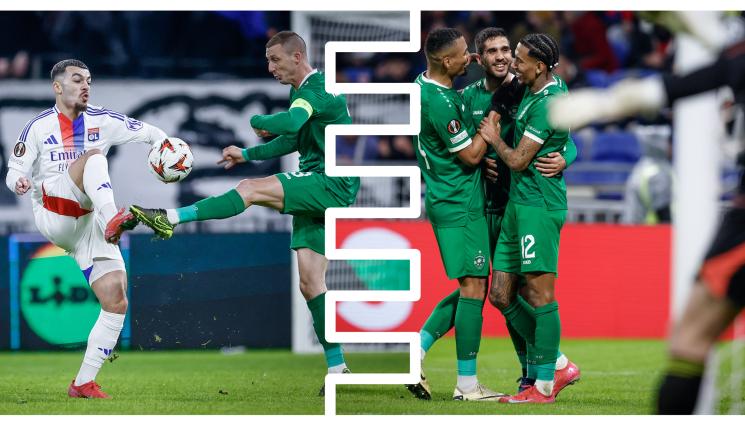 Лион Лудогорец - Лудогорец клъвна Лион на прощаване с Лига Европа