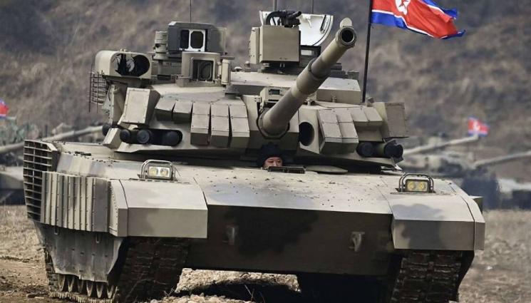 танк Северна Корея - КРИЛАТ НЕБЕСЕН КОН - новият танк на Северна Корея