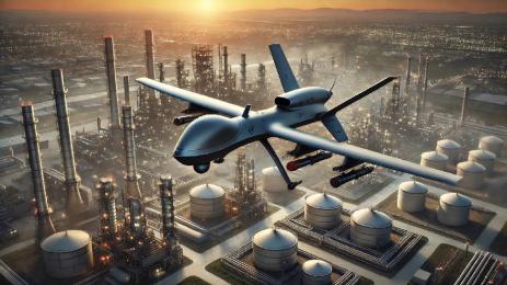 дрон рафинерия