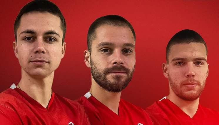 ЦСКА 1948 - ЦСКА 1948 отново представи трима нови играчи накуп