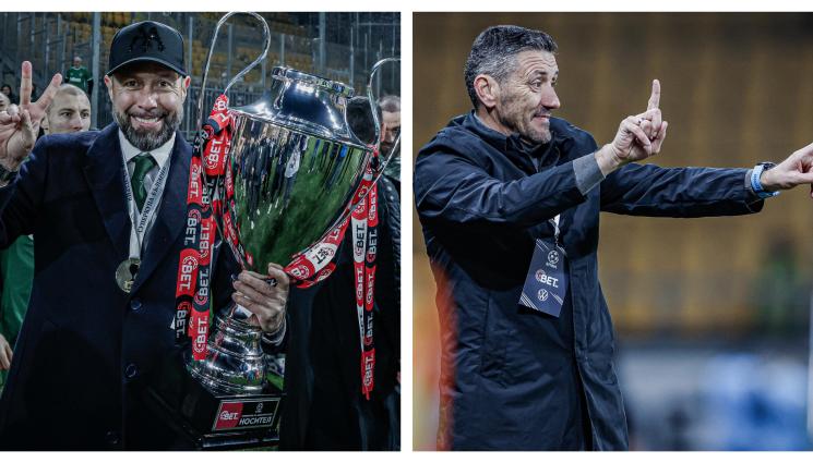 Игор Йовичев Душан Керкез - Игор Йовичевич: Лека купа, тежък мач. Душан Керкез: Малките грешки ни костваха голямата цел