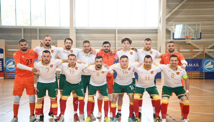 футзал - Националният отбор на България по футзал с четвърта загуба в Европейските квалификации