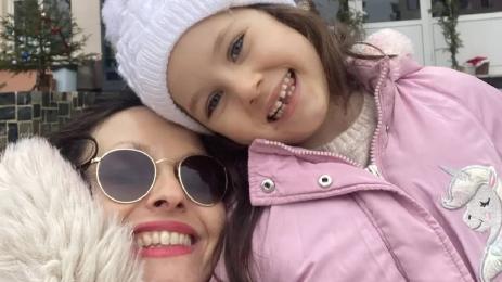 Кристин Ангели на пътя