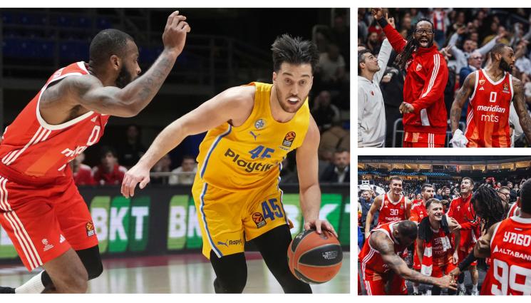 Цървена звезда Евролига Коди Милър Макинтайър - БГ Коди с 4-2-3 за трета поредна победа на Звезда в Евролигата