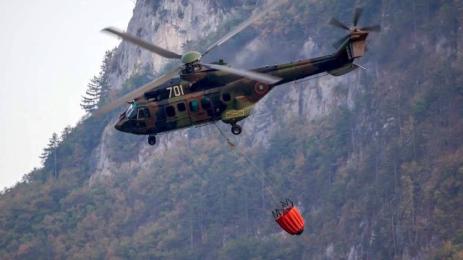 ВВС хеликоптер пожар Кугар