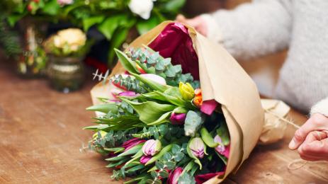 букет цветя