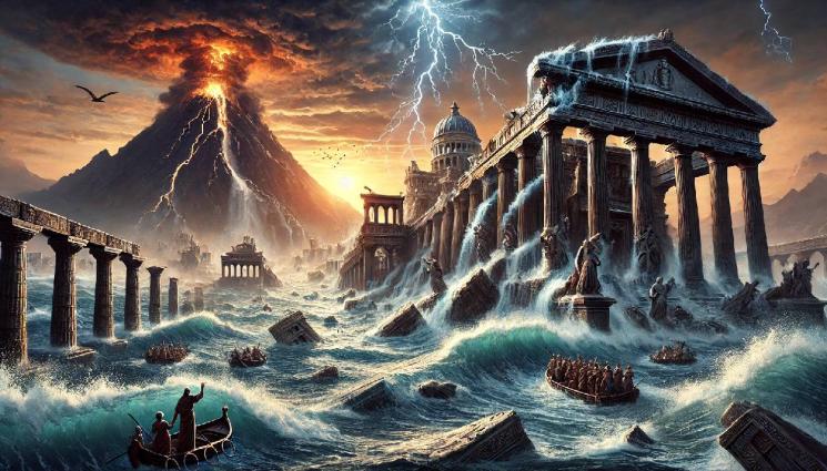 Атлантида - СЛЕД 7000 ЗЕМЕТРЕСЕНИЯ: Ще потъне ли отново Атлантида край Санторини