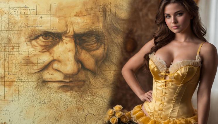 Леонардо да Винчи - ЗОР ЗА ХУБОСТ: Диета на 500 години пощури дамите!