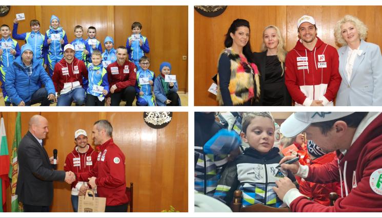 Алберт Попов - Банско приветства почетния си гражданин Алберт Попов с „Добре дошъл у дома“