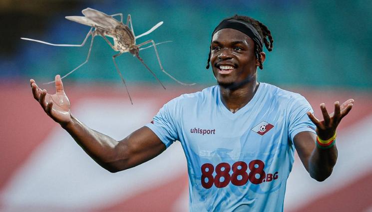 Бертран Фурие - Нападател на Септември излекуван от малария