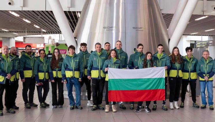 Зимен олимпийски фестивал Грузия - Младите лъвчета заминаха за зимния олимпийски фестивал в Грузия