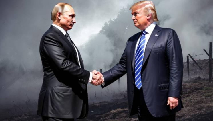 тръмп путин - СРЕЩАТА НА ВЕКА: Тръмп отлетя към Аляска, заснеха кортежа на Путин към самолета в Магадан! (ВИДЕО)