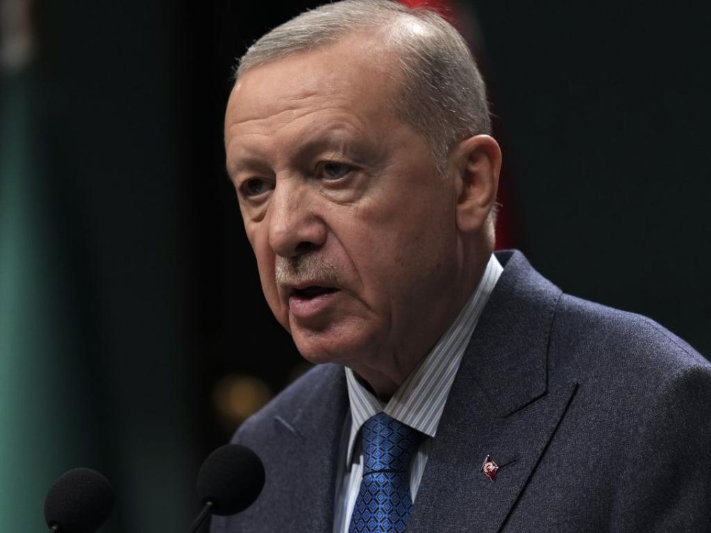 Турският президент Реджеп Тайип Ердоган днес отново посочи че е