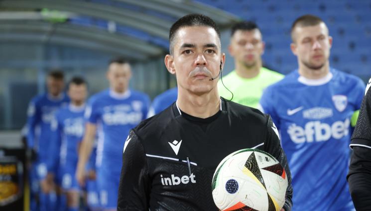 Станимир Тренчев съдия - Софиянец ще свири третото столично дерби след рестарта