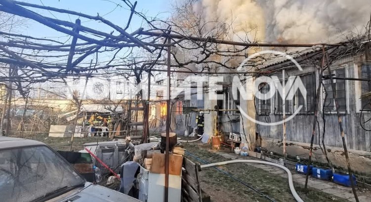 пожар в пловдив