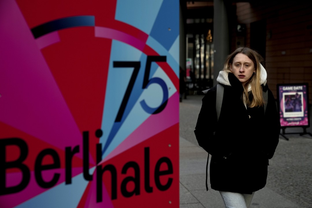 <p>Тече подготовката на 75-ия международен филмов фестивал &quot;Берлинале&quot; в Berlinale Palast, Берлин.</p>