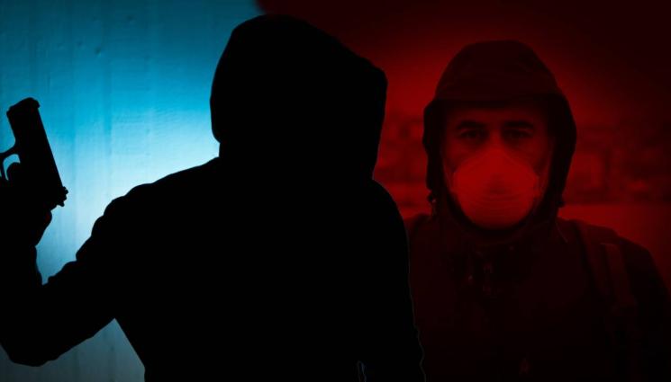 обир маска - ВЪОРЪЖЕН ГРАБЕЖ: Маскирани срещу грип нахлуха в заложна къща!