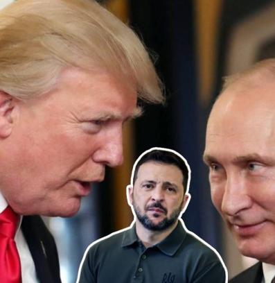 Доналд Тръмп Владимир Путин Володимир Зеленски