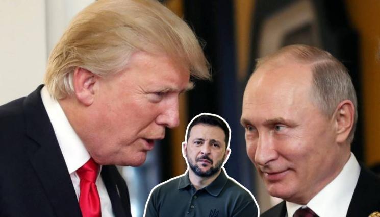 Доналд Тръмп Владимир Путин Володимир Зеленски