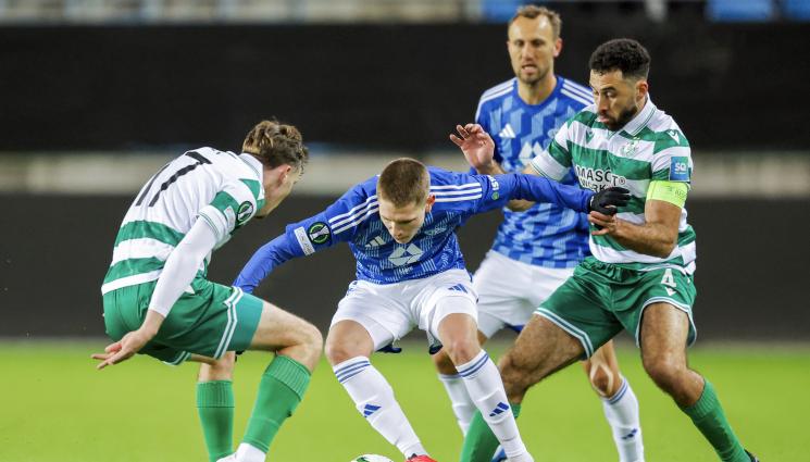 Лига на конференциите - 16-годишен донесе победата на Шамрок Роувърс в Лига на конференциите