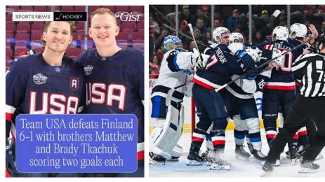 Братя Ткачук САЩ Четирите нации хокей