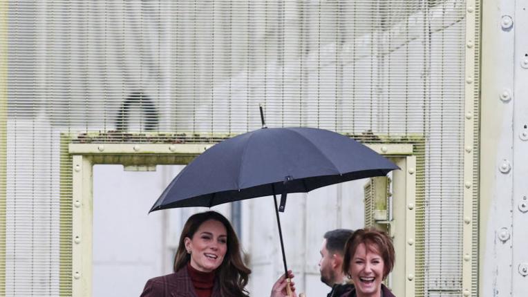  Принцеса Кейт на посещаване в пандиза 