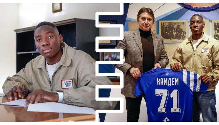 Левски - Левски представи Камдем като супергерой (ВИДЕО)