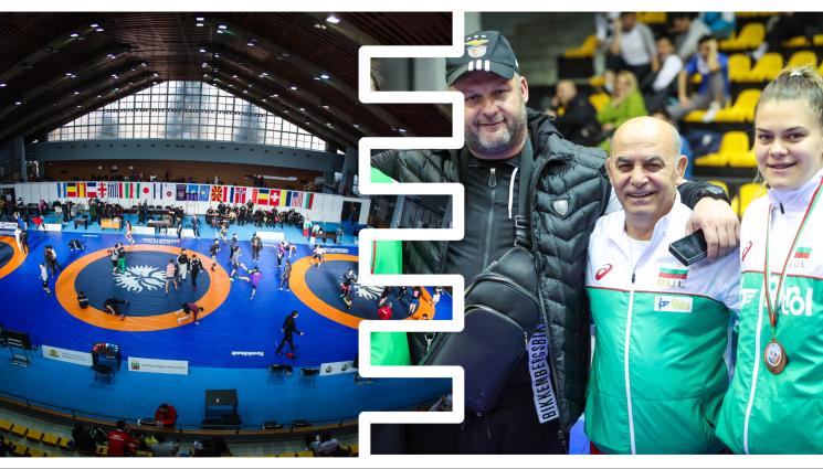 борба - Tри сребърни и пет бронзови медала за България в борбата