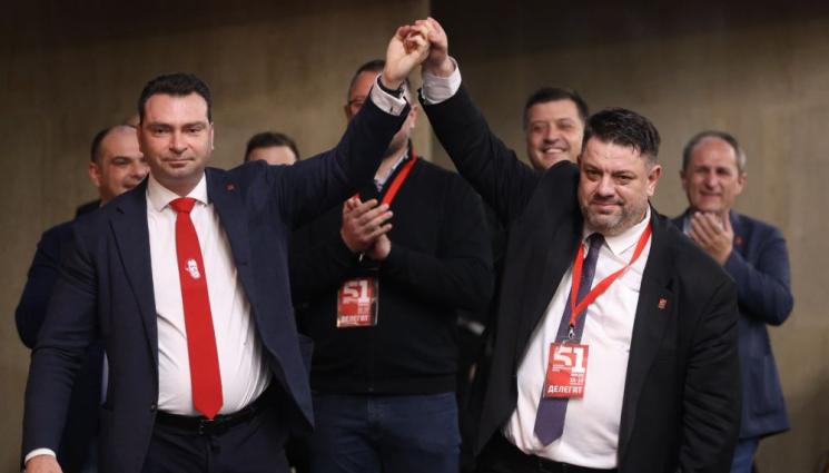 Атанас Зафиров - Първи поздрави към новия лидер на БСП Атанас Зафиров