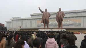 Ким Ир сен и Ким Ченир