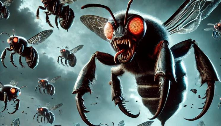 пчела - АД ПОД НЕБЕТО: Мъж загина след зверска атака от разярени пчели!