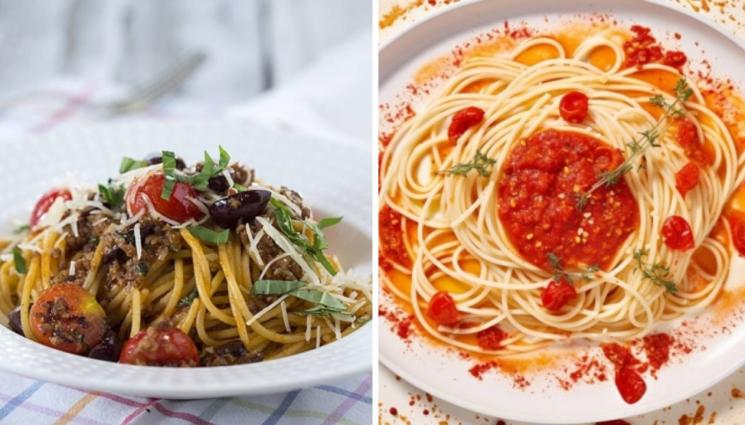 рецепти - БОНАПЕТИТНО: Две рецепти за спагети със сосове с домати. Вкусно паста помодоро и бърза болонезе