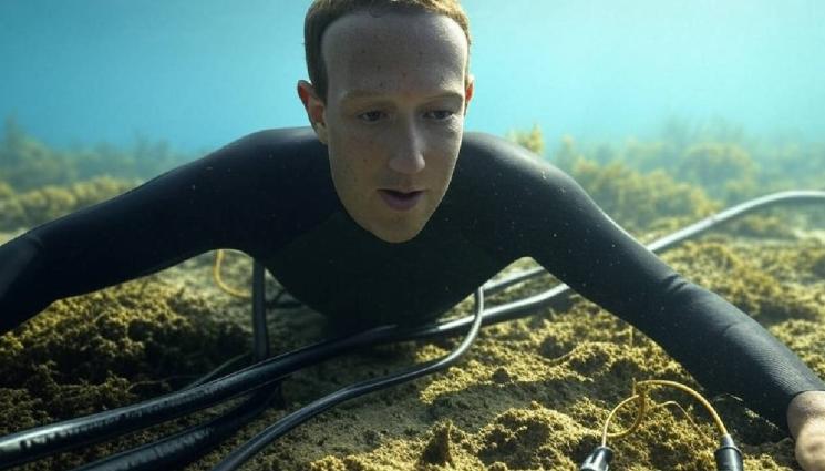 Марк Зукърбърг - Зукърбърг полага 50 000 км подводни кабели между пет континента