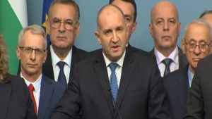 Президентът Румен Радев даде коментар пред медиите след свикването на