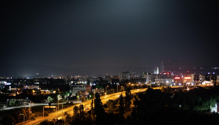 София нощ - ЕКСКЛУЗИВНО: ШОК И ПАНИКА - мистериозни светлини в небето шашнаха софиянци! (СНИМКИ)