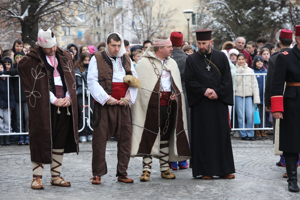 <p>Почитане на паметта на Апостола на свободата Васил Левски в София.</p>