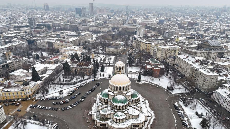 Временна организация на движението в центъра на София в сряда