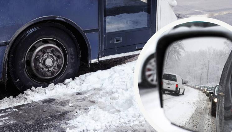 коли сняг задръстване - АД НА ПЪТЯ: Верижна катастрофа с автобус, има пострадали!