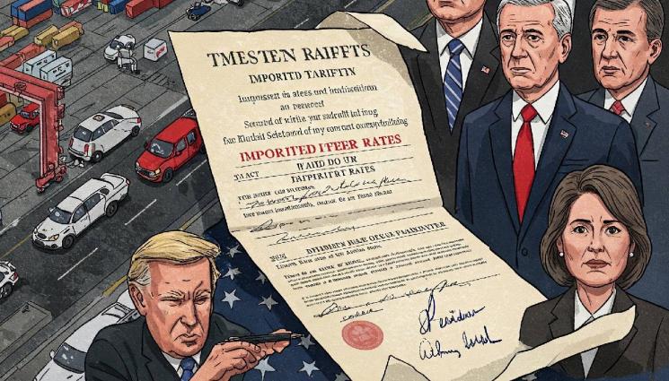 мита за коли сащ - САЩ налагат яки мита на вносните коли!