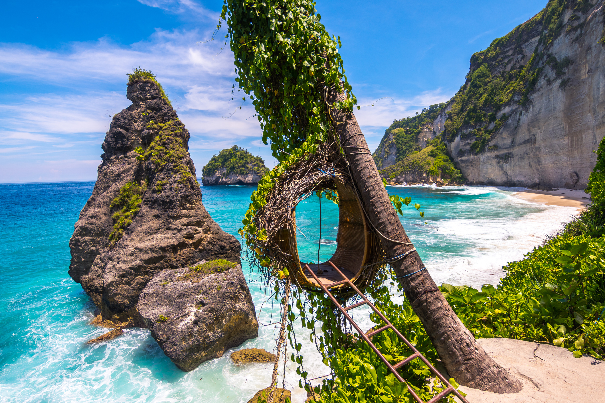 Kelingking Beach, Нуса Пенида, Индонезия