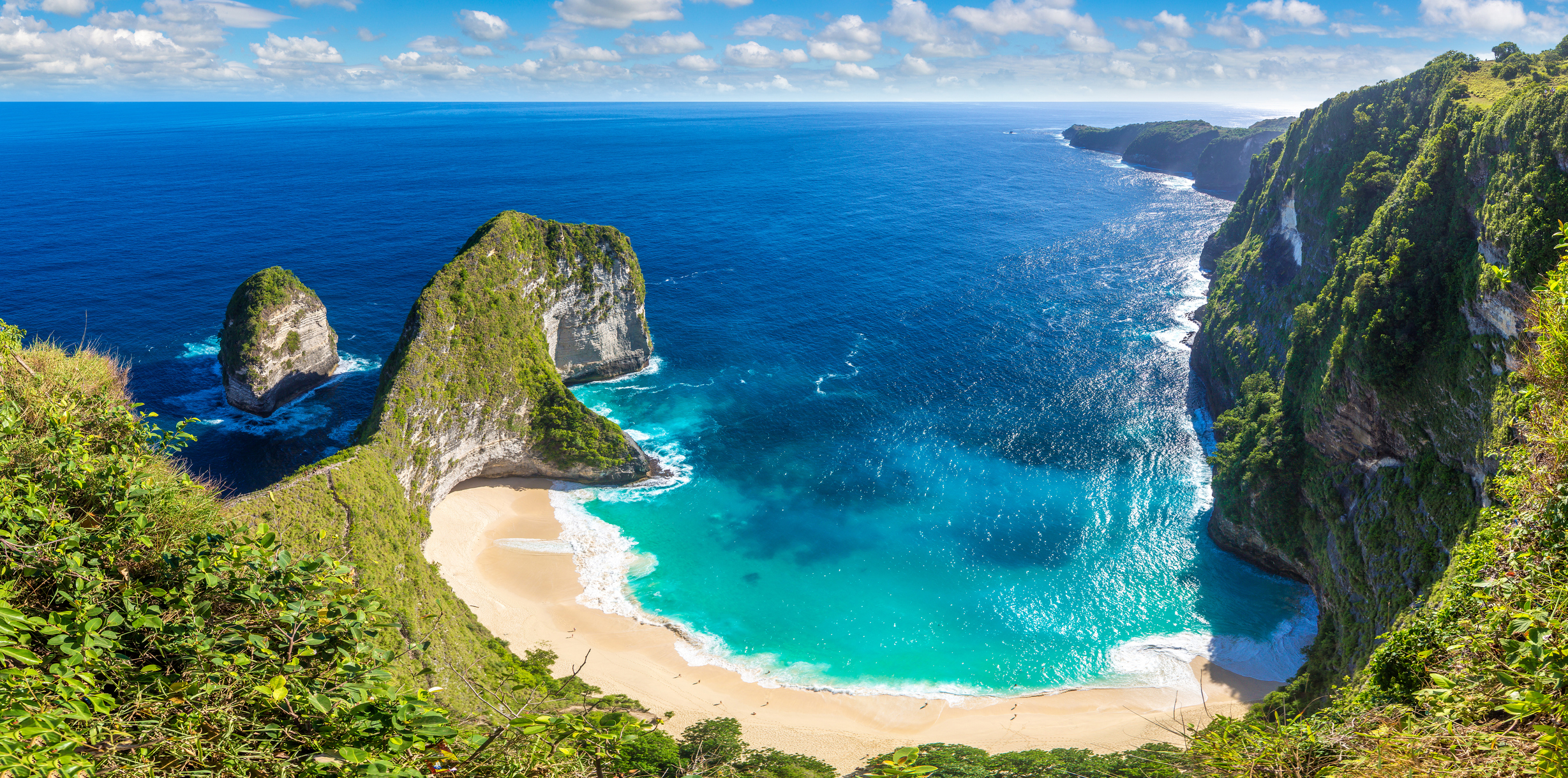 Kelingking Beach, Нуса Пенида, Индонезия