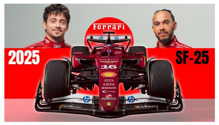 Ферари нов болид Шарл Льоклер Люис Хамилтън - Хамилтън и Льоклер сефтосаха новия болид на Ферари