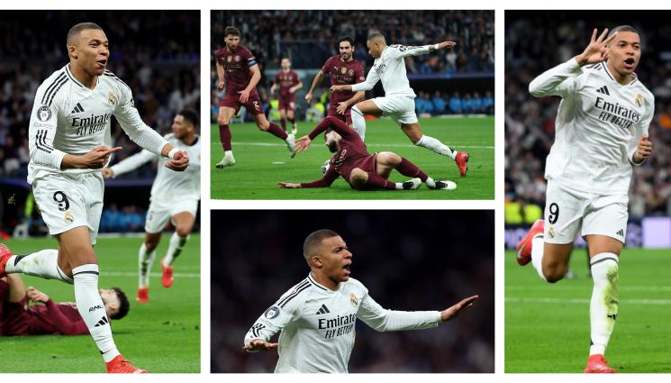 Килиан Мбапе хеттрик Шампионска лига Реал Мадрид - Реал изМбапети Ситите на Пеп