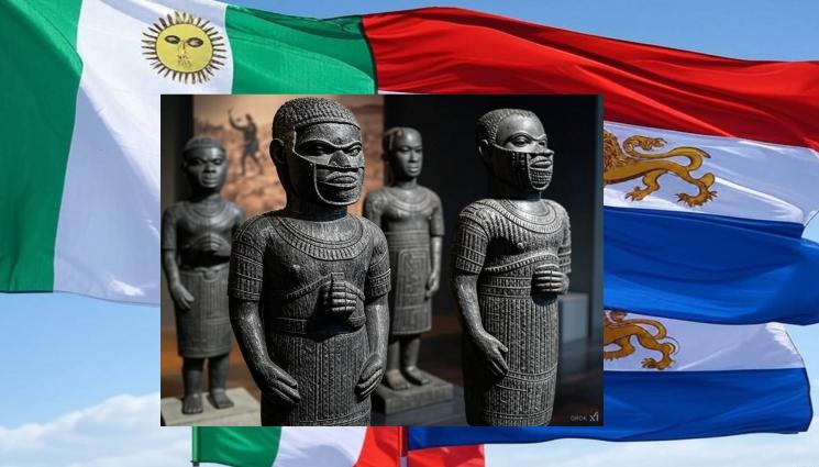 статуи Бенин - ОТНОВО В РОДИНАТА: Британците крали нигерийски съкровища, Нидерландия ги връща вкъщи! (СНИМКИ+ВИДЕО)