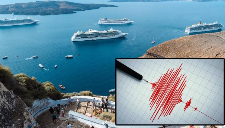 Санторини - СЛЕД 21 500 ЗЕМЕТРЕСЕНИЯ: Ще има ли туристически сезон в Санторини?