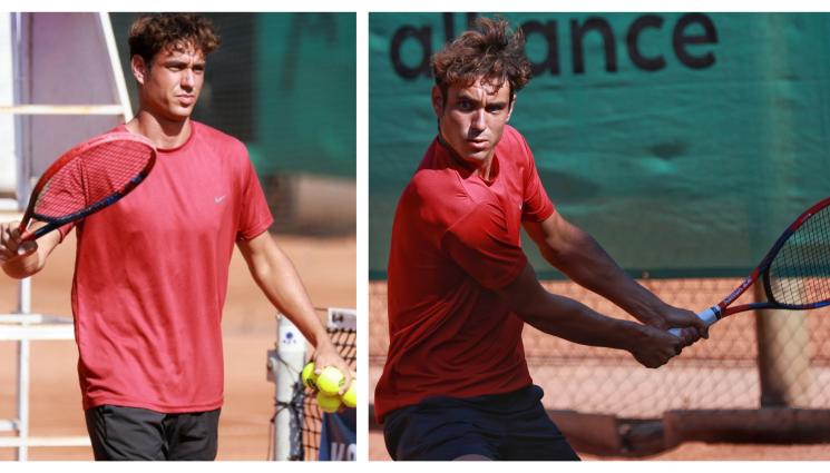 Динко Динев тенис - Роден тенис талант разби французин с 1000 места пред него в ранглистата!